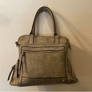 No Brand Stylish Tan Handbag